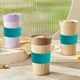 thumbnail image 5 of Herramientas y mejoras para el hogar Fundas de silicona para tazas, reutilizables, resistentes al calor, fundas protectoras para tazas, siliconas, vasos, fundas térmicas para bebidas, fundas protector, 5 of 5