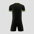 thumbnail image 3 of Cethrio Boys Activewear Outfit Sets, 2 Piece Quick-dry Basketball T-shirts and Shorts Sets Black Size 10-12, 3 of 3