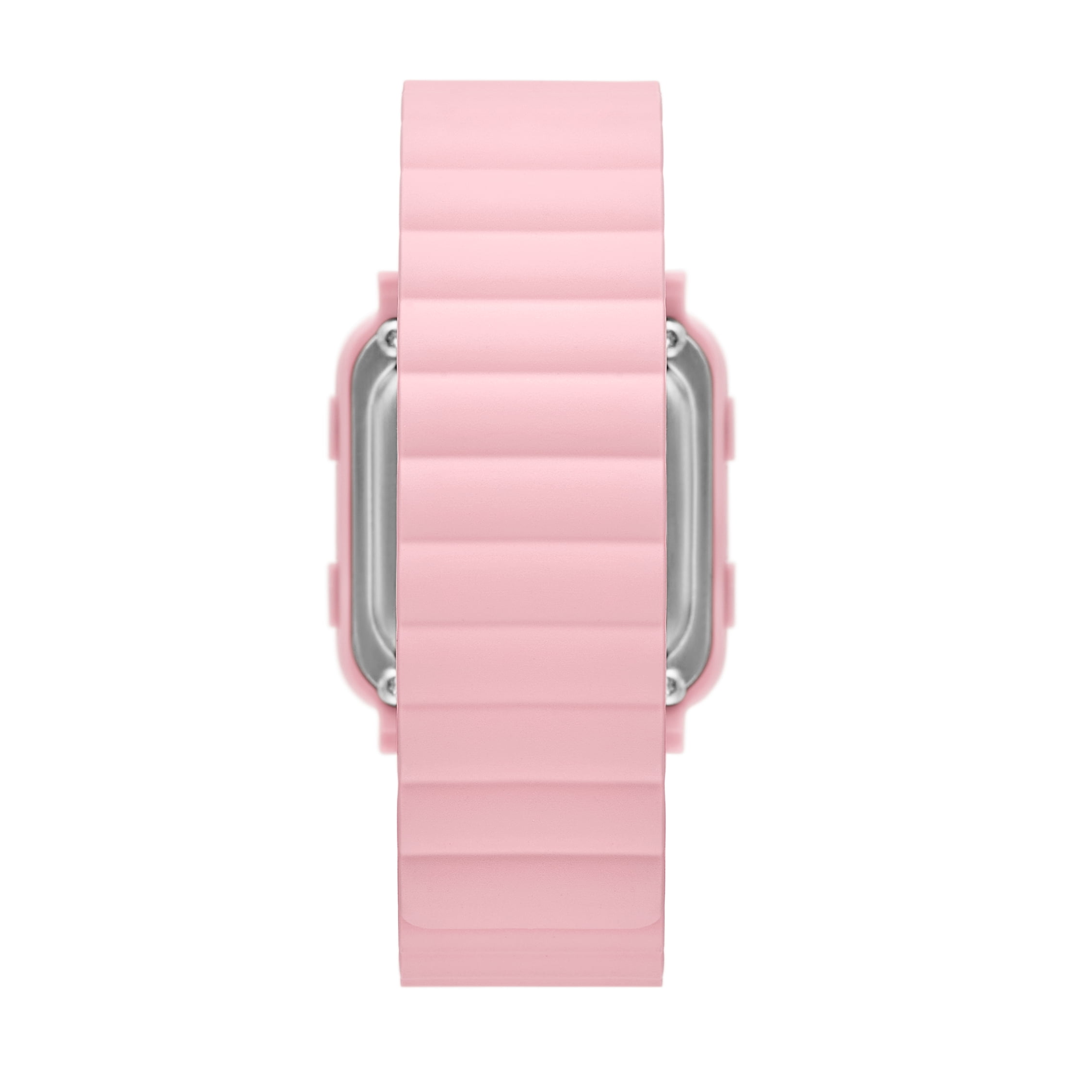 Skechers Women's Beckworth Digital, Blush Polycarbonate Watch