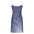 thumbnail image 4 of Summer Dresses Plus Size Summer Dresses Casual Women Dresses Womens Casual Printed V-neck Short Suspender Dress I Multicolor L, 4 of 5