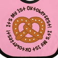 thumbnail image 4 of Inktastic Baby's 1st Oktoberfest Boys or Girls Baby Bib, 4 of 4