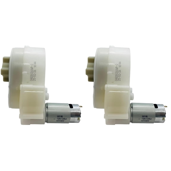 Peg Perego Official RZR/Gator 12V Motor Gearbox Replacement Kit - Set of 2