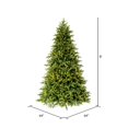 thumbnail image 3 of Vickerman DT214280 9 ft. x 64 in. Jersey Fraser Fir Artificial Christmas Tree with 6516 PE-PVC Tips, 3 of 4