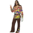 thumbnail image 2 of Smiffys Mens Hippie Costume Set, 2 of 4