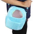 thumbnail image 4 of Bolsa Transportadora Para Mascotas De 3 Colores Con Correa Ajustable De Malla De Aire Fresco, Paquete De Viaje Cálido Y Lavable Al Aire Libre Con Cómodo Espacio Para Dormir Para, 4 of 7
