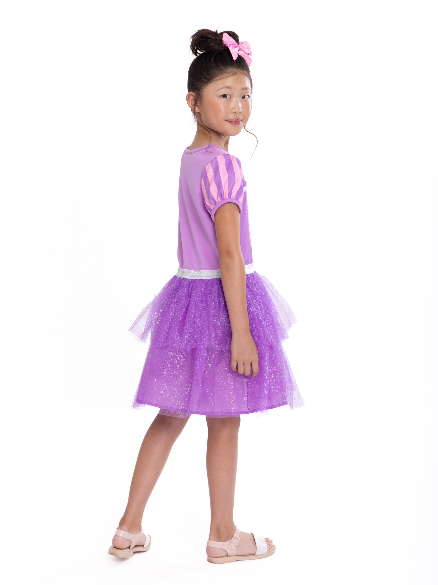 Disney's Rapunzel Girls Princess Cosplay Dress, Sizes 4-16 - image 4 of 14