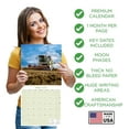 thumbnail image 4 of 2025 2026 Tractors Calendar - Transportation Monthly Wall Calendar - 12 x 24 Open - Thick No-Bleed Paper - Giftable - Academic Teacher's Planner Calendar Organizing & Planning - Made in USA, 4 of 10