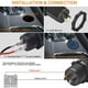 thumbnail image 4 of 2 tomas USB de 12 V, cargador de coche QC 3.0 dual con interruptor, corriente impermeable de 36 W, 4 of 5