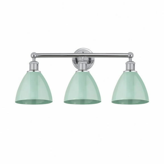 Innovations Lighting - Plymoth Dome - 3 Light Bath Vanity In Modern Style-12