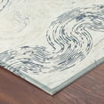thumbnail image 3 of Addison Rugs Chantille Indoor/Outdoor Transitional Spiral Ivory Machine Washable Rectangle Rug, 3' x 5', 3 of 8