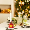 thumbnail image 4 of The US Style Christmas Candle Holders Personalized Bow And Bells Ceramic Decorative Candle Holders Table Top/Entranceway Aromatherapy Holders Decorative Piece, 4 of 6