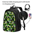 thumbnail image 2 of Daiia Soccer1 Pattern USB Charging Backpack for Men and Women, Anti-Theft Backpack,Travel Backpack,School Backpack,College Backpack,Laptop Backpack, 2 of 7