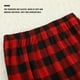 thumbnail image 4 of Worallymy Christmas Plaid Print Family Cute Matching Children Adult Pijamas Set Sleepwears Worallymy JD735816303, 4 of 5