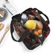 thumbnail image 4 of Lsque Classical Rose Crown Skull Pattern Lunch Bag Women/Men Insulated Lunch Box,Small Leakproof Cooler Food Lunch Containers Reusable High Capacity Lunch Tote Bags, 4 of 6
