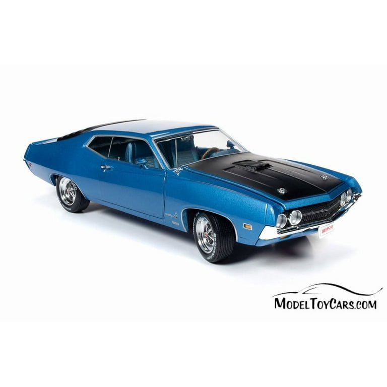 オートワールド 1/18 1970 フォード トリノ コブラ Auto World 1/18 Scale Diecast AMM1039/06 - 1970 Ford Torino