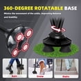 thumbnail image 5 of BigAlex Folding Cane with LED Light, Pivoting Quad Base, Adjustable Lightweight Walking Cane with Carrying Bag for Seniors, Men and Women, 5 of 8