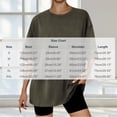 thumbnail image 3 of yillto Women Oversized Shirts Short Sleeve Tops Baggy Running Workout Loose Tees Gym Yoga Casual Tshirts, 3 of 5