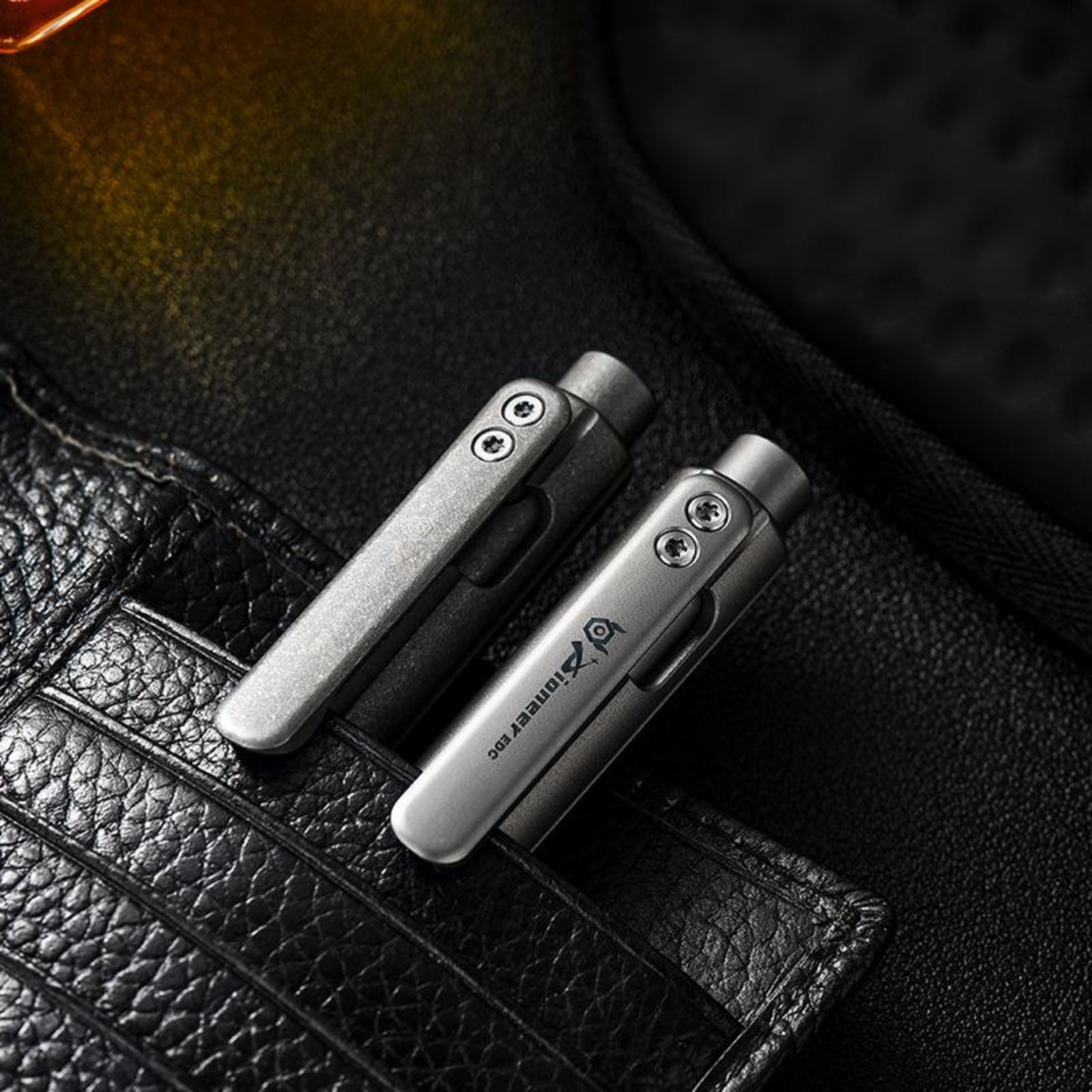 Titanium Alloy Bolt Action Pen, Lightweight EDC Writing Pen with G2 Refill, CNC Machined Aluminum-Style Grip for Office, Travel & Everyday Carry