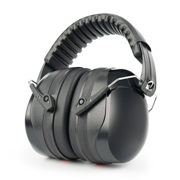 TELOLY Ear Muffs for Noise Reduction,Precision Noise Isolation Earmuffs,All Day Comfortable Ear Protection for Work and Sleep,Black