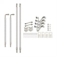 thumbnail image 1 of Kit de Extensión Vástago Válvula Dual, Trenzada Que Se Adapta A la Neumático Ruedas Dobles 16 19-1/2 Pulgadas, 1 of 5