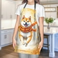 thumbnail image 4 of Welcome Fall Shiba Inu Strolling Through the Autumn Maple Forest Apron Shibas Dog Lovers Gifts Idea for Cooking Grilling Baking Painting Gardening - 12012, 4 of 5