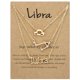 thumbnail image 4 of Gorgeous 3-Pack Zodiac Alphabet Symbols Rhinestone Clavicle Chain Necklaces, 4 of 5