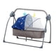 thumbnail image 5 of Cuna automática plegable para bebés de 0 a 18 meses con temporizador musical y función de cuna de colecho. azul, 5 of 9