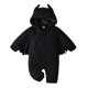 thumbnail image 1 of De Conjunto de disfraz de Halloween para niños y niñas recién nacidos, mameluco y sombrero, 1 of 6