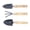 Thick handle, variant on Handy 3 Piece Horticultural Garden Tool Collection for Effortless Plant Care in Yards, Patios and Indoor Spaces Planting