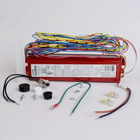 Bodine B100 (1) T8 T10 Or T12 Lamp Fluorescent Emergency Lighting Ballast 120/277  AC