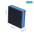 thumbnail image 2 of Uxcell 4Pcs Rubber Anti Vibration Pads, 3 x 3 x 7/8 inch Heavy EVA Center Isolation Mats, 2 of 6