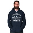 thumbnail image 5 of Worlds Greatest Farter Father Funny Hoodie Hooded Sweatshirt Men Brisco Brands X, 5 of 5