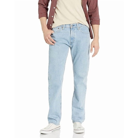 Levi's Men's 505 Regular Fit Jeans (Also Available in Big & Tall), Shooting Star Stonewash-Stretch Size 32x30