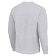 thumbnail image 3 of Men's Starter Heather Gray Detroit Lions Tailsweep Team Graphic Tri-Blend Fleece Pullover Sweatshirt, 3 of 3