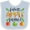 Blue and White, variant on Future Apple Farmer Apples and Leaves Boys or Girls Baby Bib