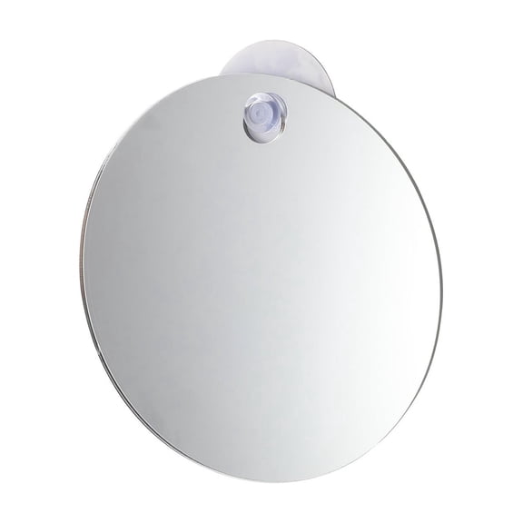 Anti Fog Shower Mirror, Acrylic Shaving Mirror with Handheld Detachable Design, Unbreakable Portable Bathroom Mirror for Travel, Fogless Wall Mount Shave Mirror for Grooming