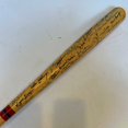 Stunning New York Yankees Legends HOF Multi Signed Bat 60+ Signatures