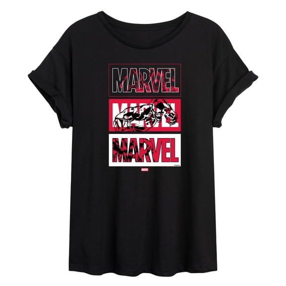 Marvel - Venom Marvel Logo Women's Relaxed Fit T-Shirt