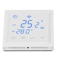 thumbnail image 1 of Home Heating System Thermostat, Power Failure Memory Floor Heating Thermostat  for Apartment White,Black, 1 of 7