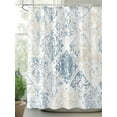 thumbnail image 2 of Fsddascl Vintage Boho Abstract Shower Curtain Set - 54" x 78" Washable Bathtub Curtain with 12 Hooks, Floral Modern Artwork Waterproof Fabric Stall Shower Curtains for Bathroom/Bathtub Décor, 2 of 6