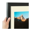 thumbnail image 3 of ArtToFrames Collage Photo Picture Frame with 3 - 11x14" Openings, Framed in Black with Ivory and Black Mats (CDM-3926-869), 3 of 7