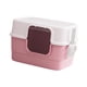 thumbnail image 2 of Caja de arena para gatos Strade Fareast Limited completamente cubierta Rosa, 2 of 8