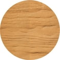 thumbnail image 1 of Ahgly Company Machine Washable Indoor Square Transitional Neon Orange Area Rugs, 3' Square, 1 of 7