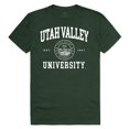 thumbnail image 1 of W Republic Apparel 526-210-FOR-03 Utah Valley University Seal Tee, Forest - Large, 1 of 1