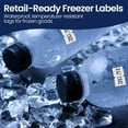 thumbnail image 6 of Perco 1 Line Freezer Adhesive Labels - 8,000 Blank Price and Date Gun Labels for Perco Lite, X, Plus and Pro 1 Line Price and Date Guns - 8 Rolls, 1 Sleeve - Made in USA, 6 of 7