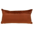 thumbnail image 2 of Parkland Collection PILL21325P Reta Transitional Burnt Orange Rectangle Throw Pillow, 2 of 6