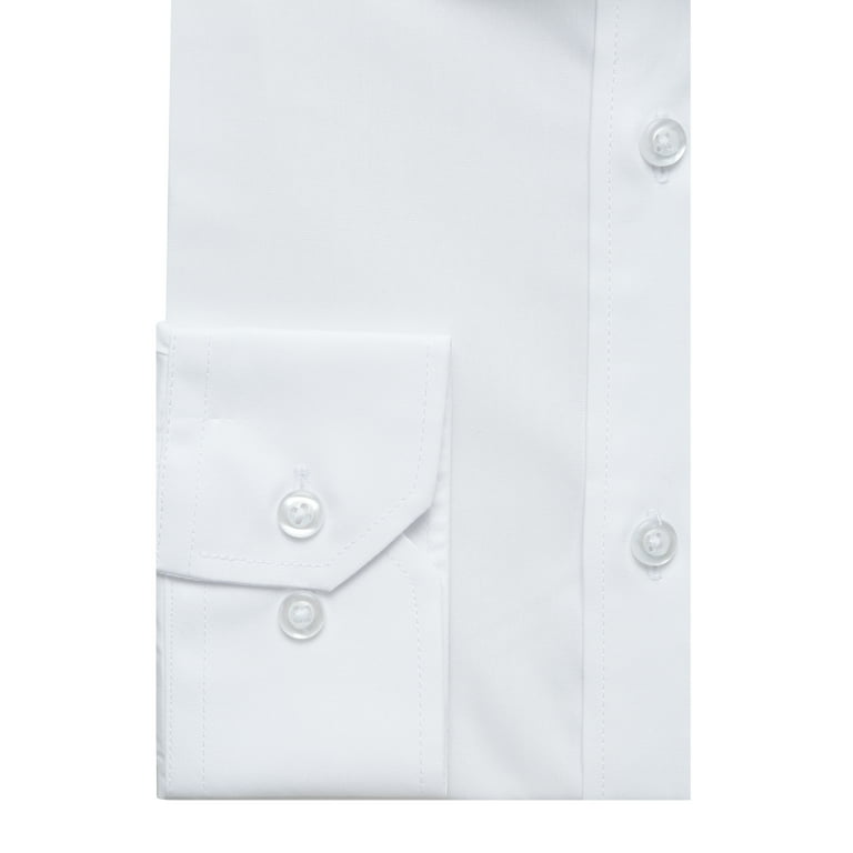 www. Easy Care Black Solid Stretch Cotton Blend #cc68Blk Monogrammed Men's Custom Tailored Dress Shirt