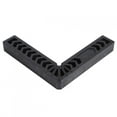 thumbnail image 2 of L-Shaped 90 Degree Positioning Right Angle Clamp, Black Right Angle Ruler, For Carpenter Woodworking, 2 of 8