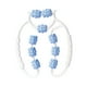 thumbnail image 3 of Masajeador de brazos y piernas con 9 ruedas para relajación muscular, multiusos. Azul, 3 of 9