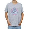 thumbnail image 3 of Harry Potter Boys Neon Deathly Hallows T-Shirt, 3 of 5
